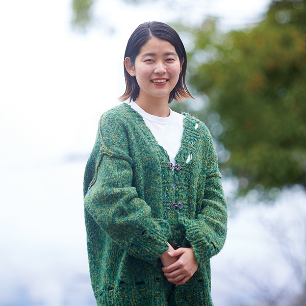 栄養学部 栄養学科 3回生 濵本 ゆららさん