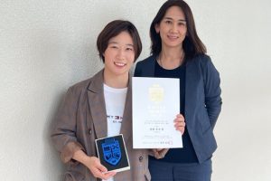 【お知らせ】アスリート板橋美波さんが来学されました