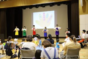 宝塚市立幼稚園合同説明会で食育パフォーマンスを行いました!