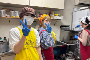 ポノポノプレイス(尼崎)の子ども食堂でお手伝いをしました。