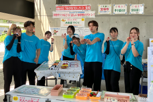 「たからの市」にて食育啓発をお手伝いさせていただきました!