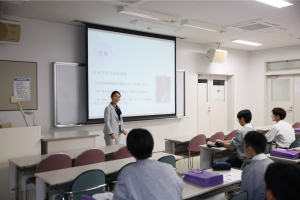 兵庫県立西宮今津高等学校の1年生の皆さんが本学を見学にいらっしゃいました！